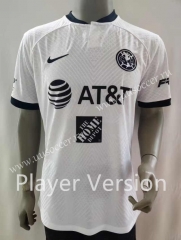 (s-3xl)Player verison 2022-23  Club America 2nd  Away  White  Thailand Soccer Jersey AAA-912