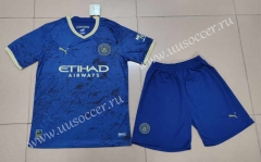 2023-24 special edition Manchester City  Royal Blue Soccer Uniform-718