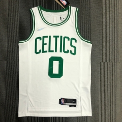 75th Anniversary Edition  NBA Boston Celtics White #0 Jersey-311