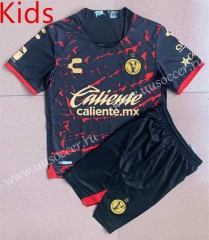 2022-23 Club Tijuana  Home Black kids  Soccer Uniform-AY