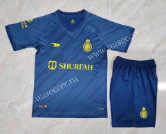 2022-23 Al Nassr Away Royal Blue Soccer Uniform-709