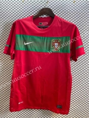 Retro Version 2010 Portugal Home Red  Thailand Soccer Jersey AAA-2669