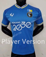 Player Version 2023-24  Penang Home Blue  Thailand Soccer Jersey AAA
