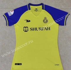 2022-23 Al Nassr Home Yellow Thailand Female Soccer Jersey AAA-2851