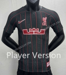 Player Version Joint name 2023-24 Liverpool Black  Thailand Soccer Jersey AAA-888