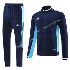 2023-24 Adida s Royal Blue Jacket Uniform-LH