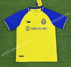 2022-23  Al Nassr  Home Yellow Thailand Soccer Jersey-403