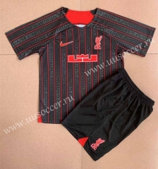 2023-24 James joint style Liverpool Black&Red Thailand Soccer Uniform-AY