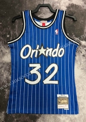 1995 Retro version NBA Orlando Magic Blue #32 Jersey-311