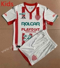 2022-23 Nekaha Home White&Red kids Soccer Uniform-AY