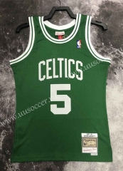 Retro 2008  NBA Boston Celtics Green #5 Jersey-311