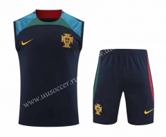 2022-23 Portugal  Red&Green Thailand Soccer Vest Uniform-418
