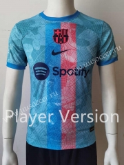 Player version 2023-24 Barcelona Light Blue Thailand Soccer Training Jersey-807