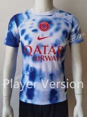 Player version 2022-23 Paris SG White&Blue Thailand Training Soccer Jersey AAA-807