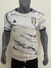 (s-4xl)2023-24 Italy Away White Thailand Soccer Jersey AAA-416