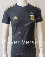 Player Version  2023-24 special edition  Argentina Black Thailand Soccer Jersey AAA-807