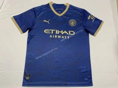 (s-4xl)2023-24 Manchester City  Blue  Thailand Soccer Jersey AAA