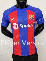 Player Version 2023-24  Barcelona Home Red&Blue Thailand Soccer Jersey AAA-6724
