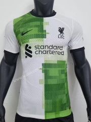 Player Version  2023-24 Liverpool Away  White&Green  Thailand Soccer Jersey AAA-518
