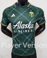 Player version2023-24 Portland Timbers Home Green Thailand Soccer Jersey AAA