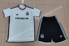 2023-24 CD Colo-Colo  Home White Soccer Uniform-718
