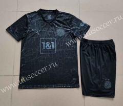 2023-24 Borussia Dortumund Black  Soccer Uniform-718