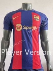 Player Version 2023-24  Barcelona Home Blue&Red Thailand Soccer Jersey AAA-518