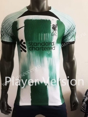 Player Version  2023-24 Liverpool White&Green  Thailand Soccer Jersey AAA-518