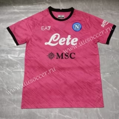 2023-24 Napoli Goalkeeper  Pink Thailand  Soccer Jersey-3160