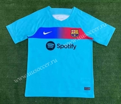 2023-24 Special Edition Barcelona Lake Blue Thailand Soccer Jersey AAA-7074