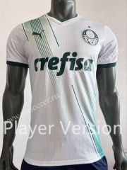 Player version 2023-24 SE Palmeiras  Away White Thailand Soccer Jersey AAA-518