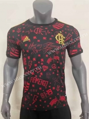 2023-24 Flamengo Black&Red Thailand Soccer Jersey AAA-416