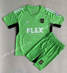 2023-24 Los Angeles FC Goalkeeper Green Soccer Uniform-8975