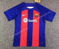 2023-24 Barcelona Home Red&Blue Thailand Soccer Jersey AAA-417
