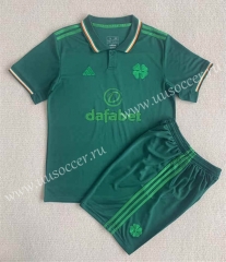 2023-24 Celtic  Green Soccer Uniform-AY