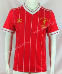 Retro Version 84-85 Liverpool Home Red Thailand Soccer Jersey AAA-503