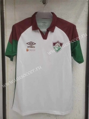 2023-24 Fluminense White Thailand Soccer Jersey-c2045