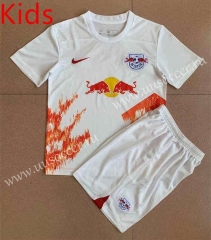 2023-24 RB Leipzig White &Red kids Soccer Uniform-AY
