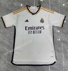 （s-3xl）2023-24   Real Madrid  Home White  Thailand Soccer Jersey AAA-818