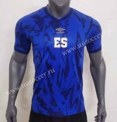 2023-24 El Salvador Home Blue Thailand Soccer Jersey-416