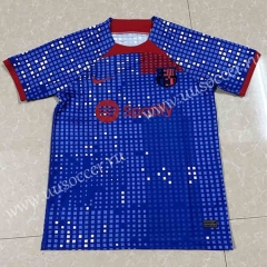 2023-24 Barcelona Blue Thailand Soccer Jersey AAA-4927