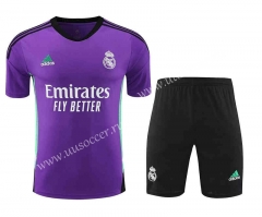 2023-24 Real Madrid Purple Soccer uniform-418