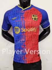 Player Version 2023-24  Barcelona  Blue&Red Thailand Soccer Jersey AAA-0871