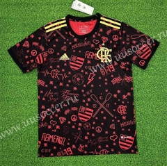 2023-24   Flamengo Black&Red Thailand Soccer Jersey AAA-403