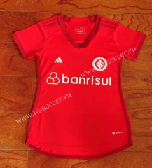 2023-24 Brazil SC Internacional Home Red Female Thailand Soccer Jersey-9663