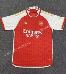 （s-4xl）2023-24  Arsenal Home Red Thailand Soccer Jersey AAA-9663