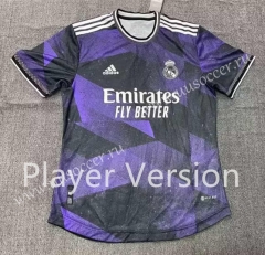 Player verison 2023-24  Real Madrid  Black&Purple  Thailand Soccer Jersey AAA-1506