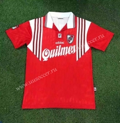 96-97 CA River Plate Away Red Thailand Soccer Jersey AAA-503
