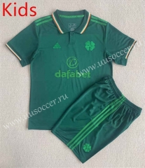 2023-24 Celtic Green kids Soccer Uniform-AY