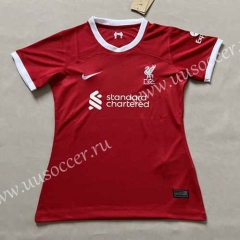 2023-24 Liverpool Home Red Women Thailand Soccer Jersey AAA-4506